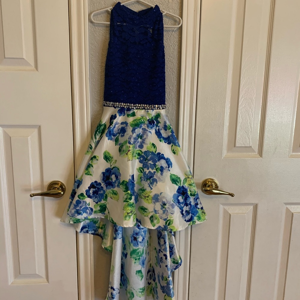 Girls high low dress from Dillard’s